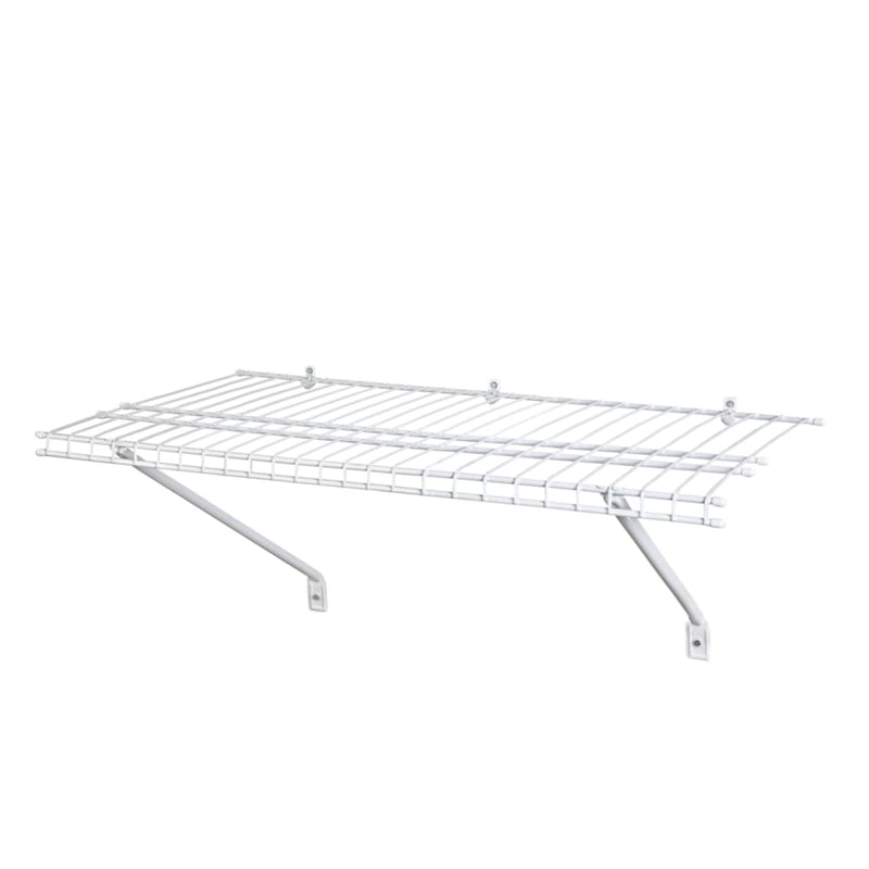 ClosetMaid Linen Wall Shelf Kit/Wire Closet Shelving, Assorted Sizes J7