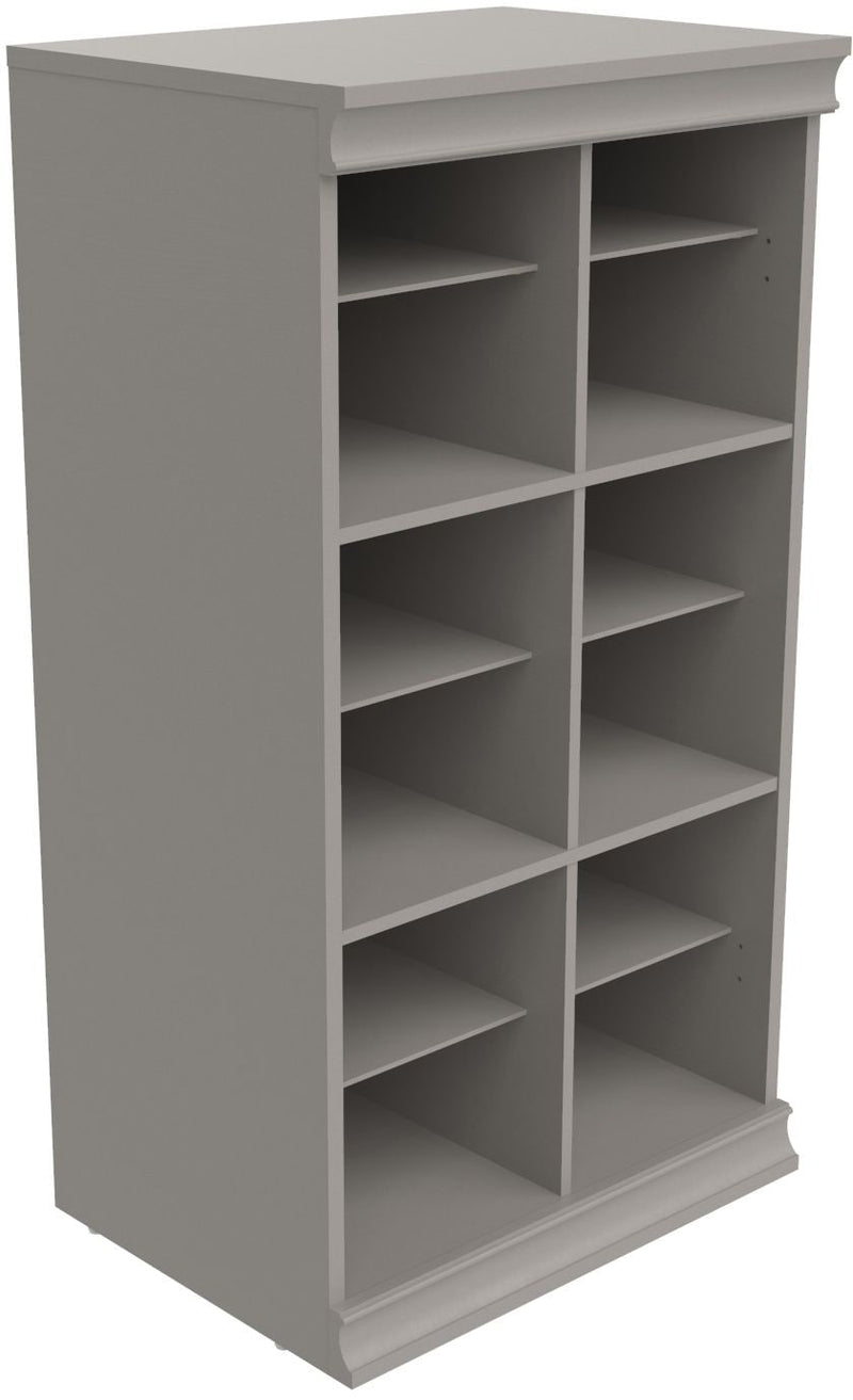 ClosetMaid Modular Adjustable Divided Storage Shelves/Unit, Taupe I0