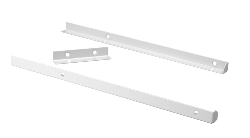 ClosetMaid Suite Symphony Metal Top Shelf Support Kit, White Z1