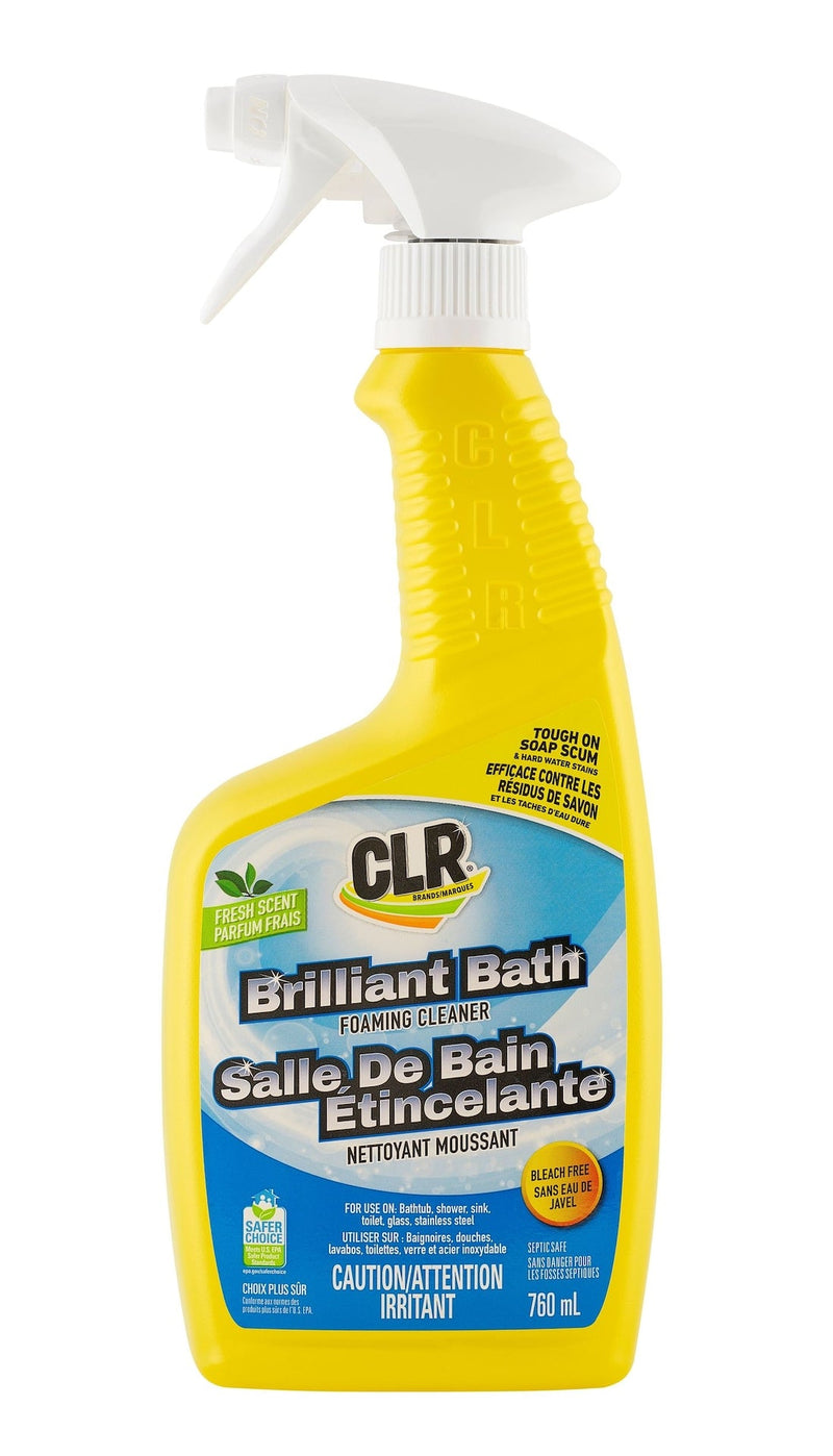CLR Brilliant Bath Foaming Action Cleaner, 760 mL D9