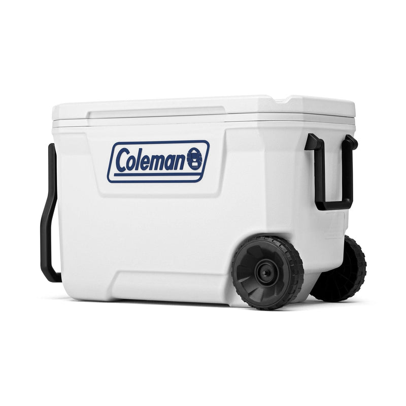 Coleman 316 Marine Series Wheeled Cooler, White, 62-QT Q5