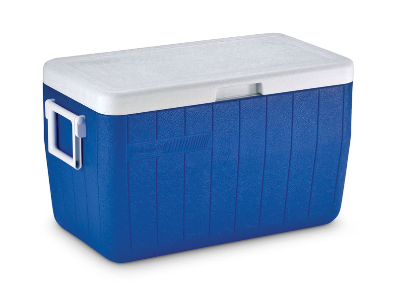 Coleman Chiller Hard Cooler, Blue, 48-Quart C0