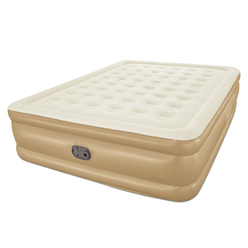 Coleman GuestRest Double-High Airbed, Air Mattress with Pump, Queen S1