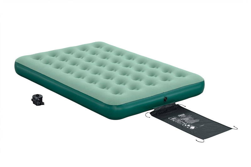 Coleman QuickBed Single-High Airbed, Air Mattress with Pump, Double H7