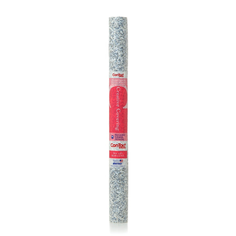 Con-Tact Creative Covering Removable Adhesive Shelf/Drawer Liner, Granite, 18-in x 9-ft O1