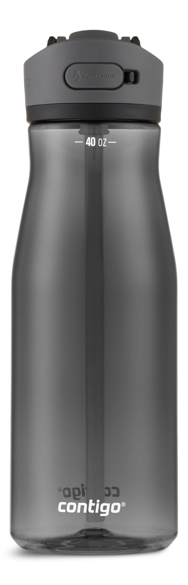 Contigo Ashland 2.0 BPA-Free Travel Straw Water Bottle with AUTOSPOUT Lid & Handle, 40-oz (1.18 L) S8