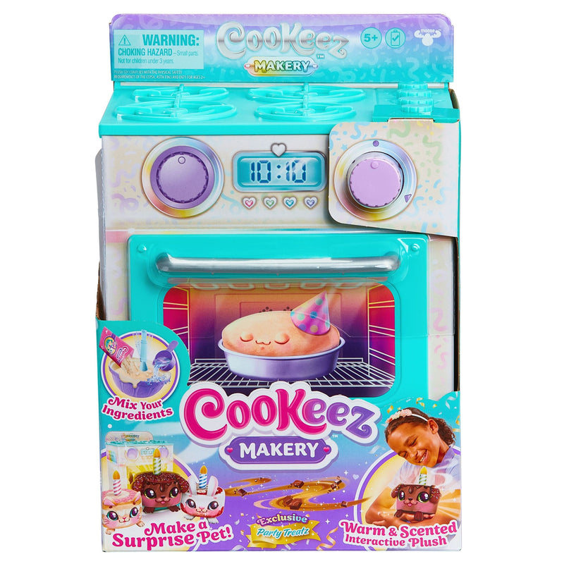 Cookeez Makery Birthday Pet Plush Playset for Ages 5+ W5