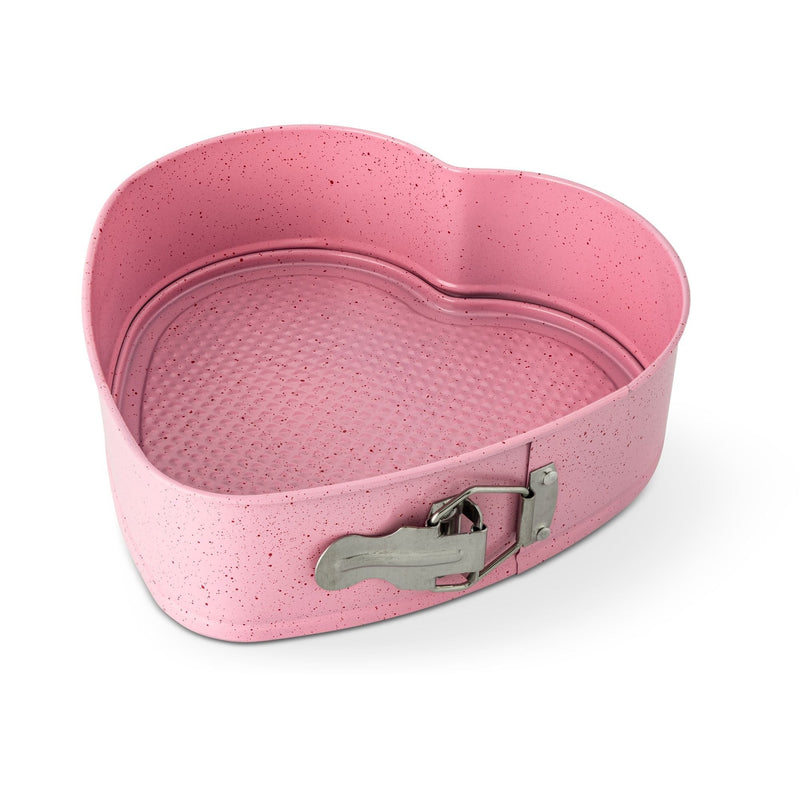 Core Kitchen Heart Speckled Spring Form Nonstick Baking Pan X0