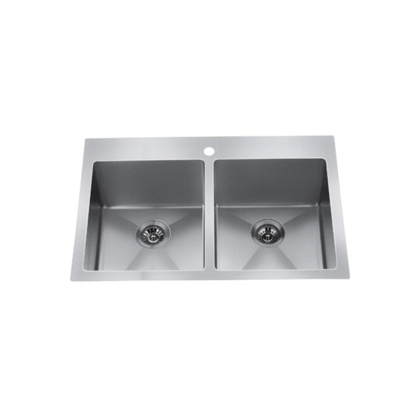 CraftX Dual Mount Double Bowl Sink J1