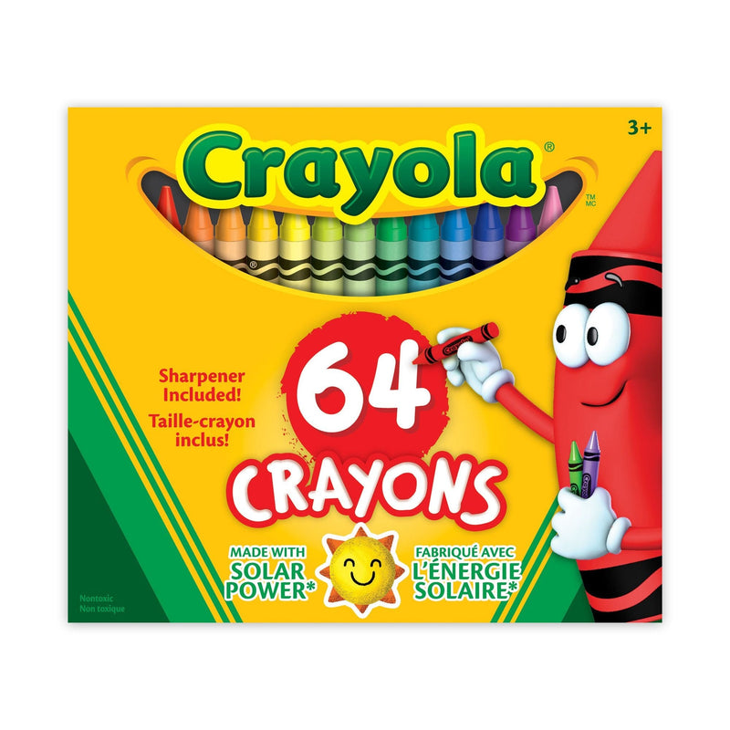 Crayola Crayons, 64 Pieces, Multicolour D8