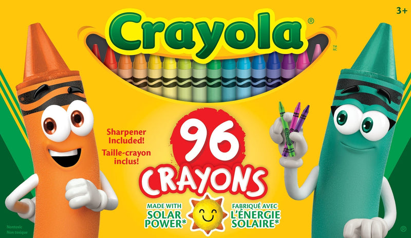 Crayola Crayons, 96 Pieces, Multicolour G6