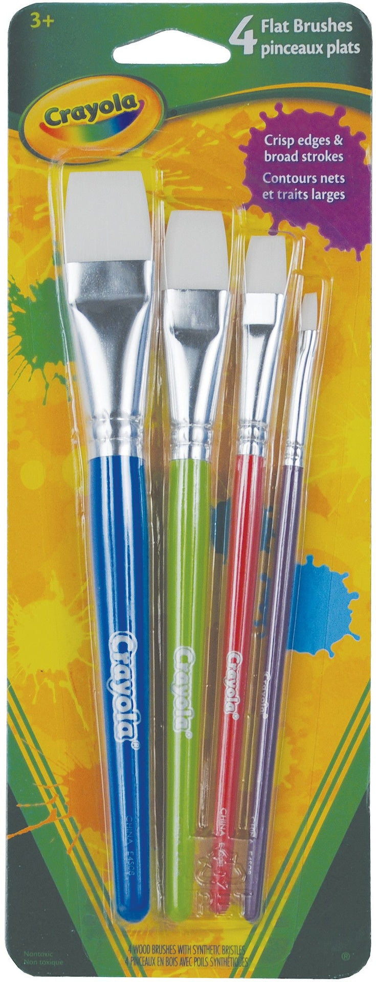 Crayola Paint Brush Set, Multicolour U8