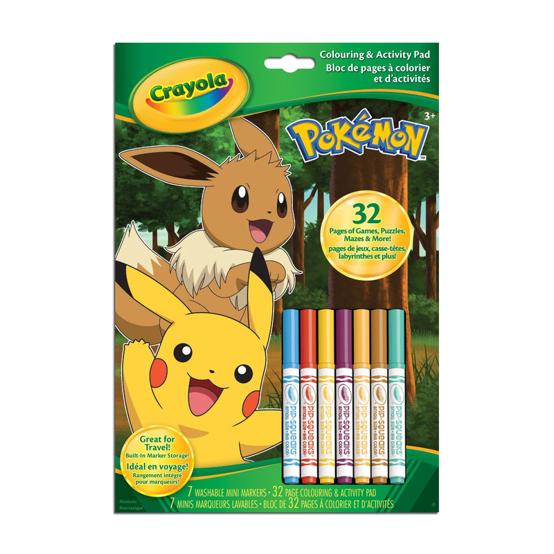 Crayola Pokémon Colour Pad G9