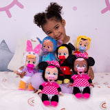 Cry Babies Tiny Cuddles Disney Character Dolls for Ages 18m+, Various Characters