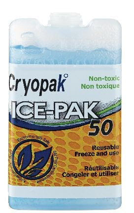 Cryopak ICEpak Hard Reusable Ice Pack, Assorted Volume P2