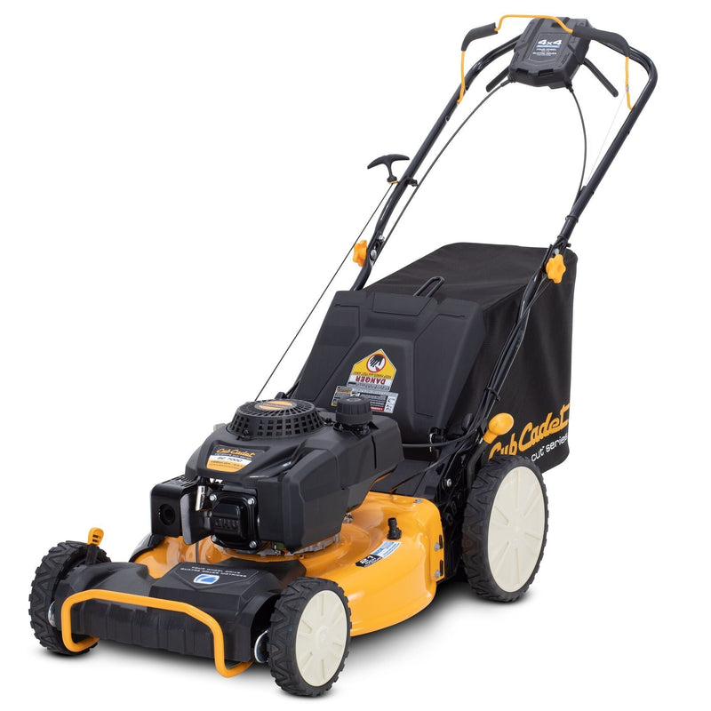 Cub Cadet 196cc 3-in-1 Gas Engine AWD Walk Behind Self-Propelled Mower, 21-in Q9
