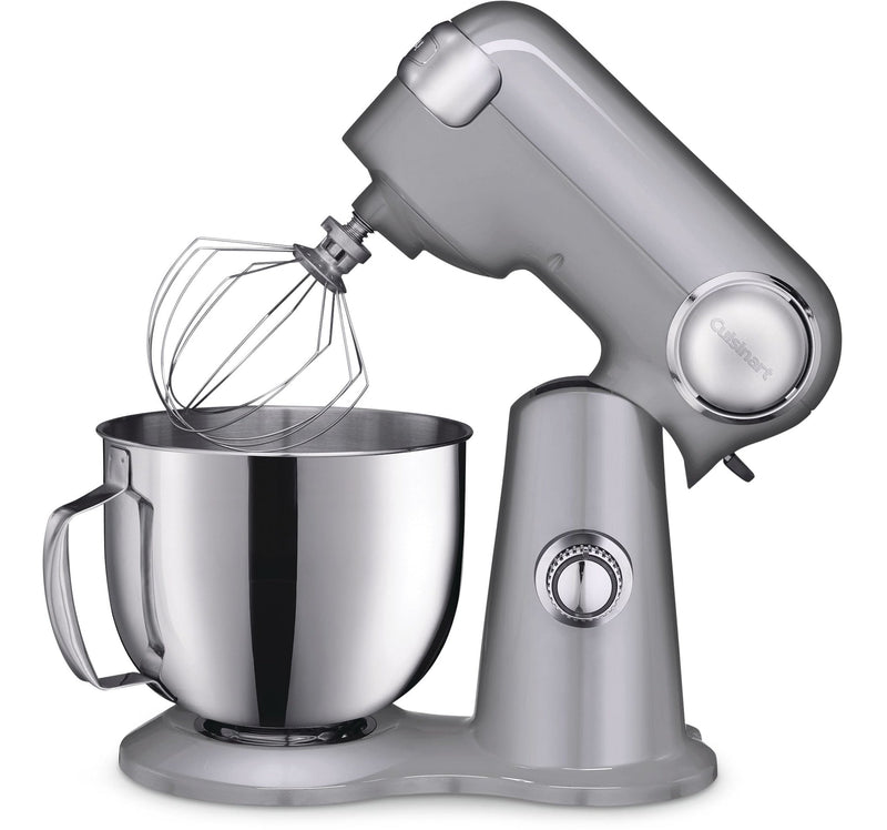 Cuisinart Precision Master Tilt-Head Stand Mixer with 12 Speeds, Silver, 5.5qt K7