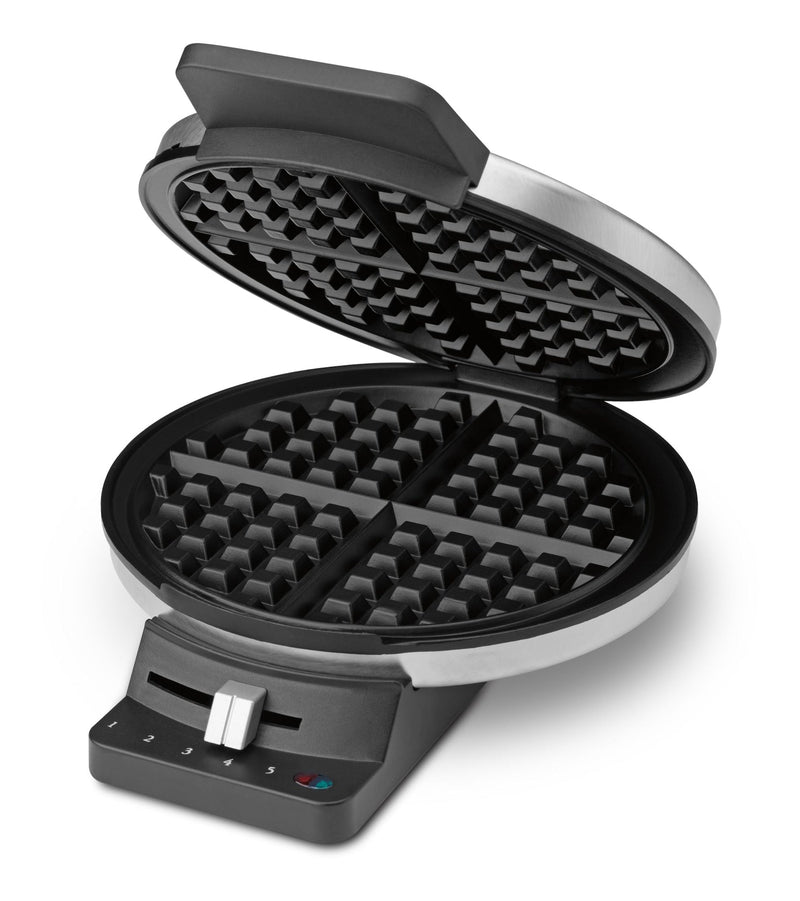 Cuisinart Round, Non-Stick Waffle Maker, Stainless Steel I6