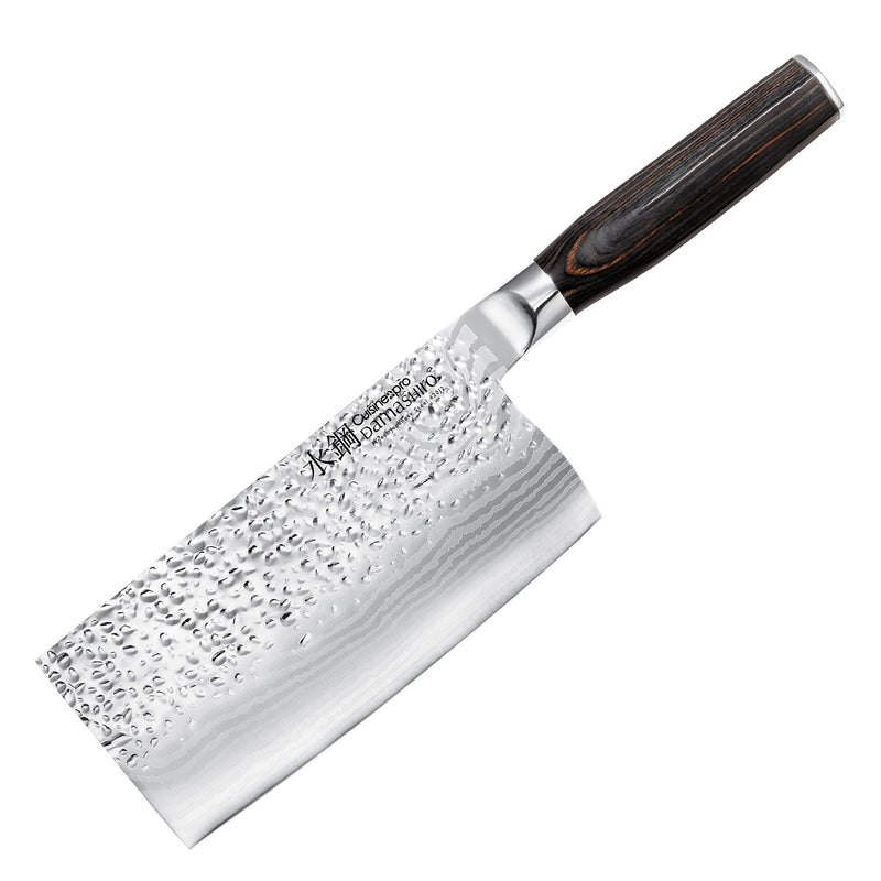 CUISINE:: PRO DAMASHIRO EMPEROR CLEAVER 17CM A7