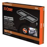CURT 18109 Steel Tray-Style Cargo Carrier, 60 x 20-in, 500-lb