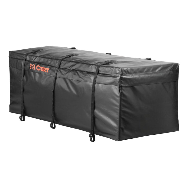 CURT 18211 Weather-Resistant Vinyl Roof Top Cargo Bag, Black, 56 x 22 x 21-in B3