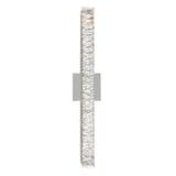CWI Lighting Milan LED Vanity Light, Chrome, 24-in
