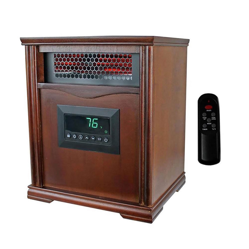 LifeSmart LifePro 4 Element 1500W Electric Infrared Quartz Space Heater N6