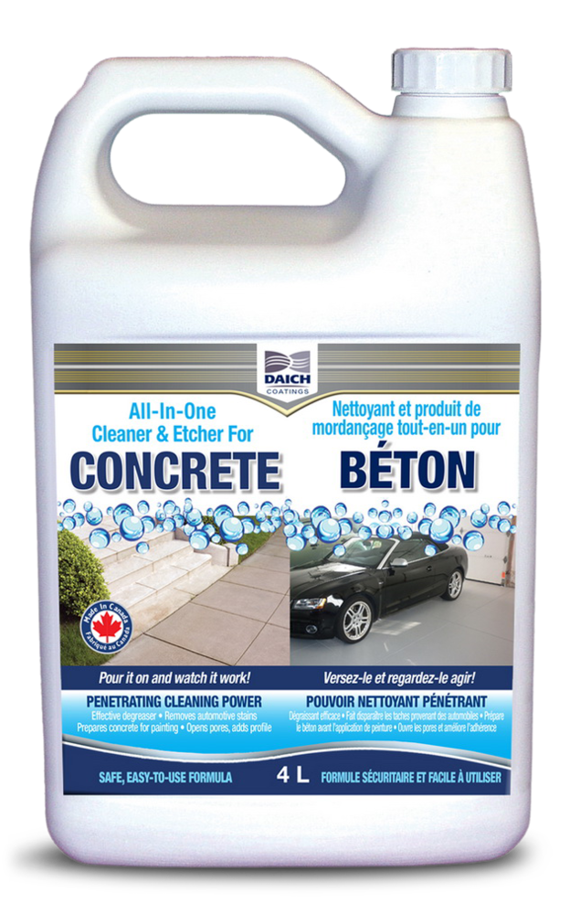 Daich Safe All-In-One General Purpose Concrete Cleaner & Etcher Y1