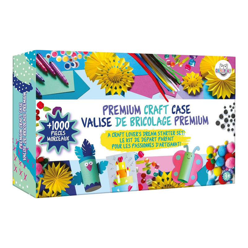 Danawares Premium Craft Case, A Craft Lover's Dream Starter Set with 1000+ Pieces O5