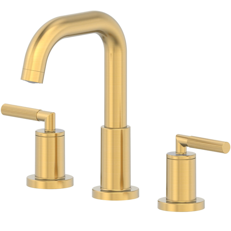 Danze Dorian 2-Handle Widespread 8-in Centreset Lavatory/Bathroom Sink Faucet, Brushed Gold O5