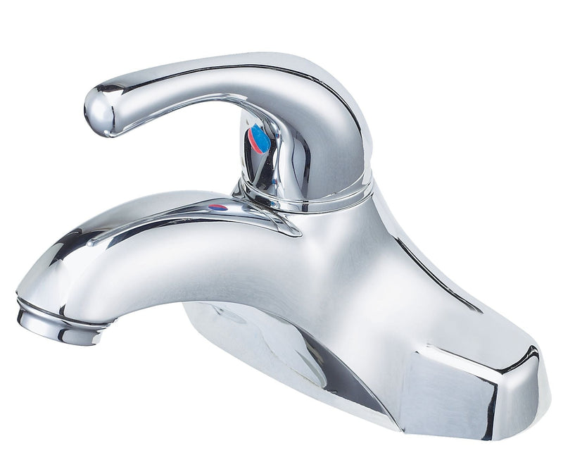 Danze Plymouth Single Handle 4-in Centreset Bathroom Sink Faucet with Pop-Up Drain, Chrome N8