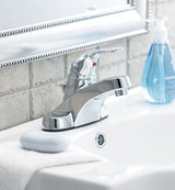 Danze Renovate Single Handle Bathroom Sink Faucet, 4-in Centerset, Chrome