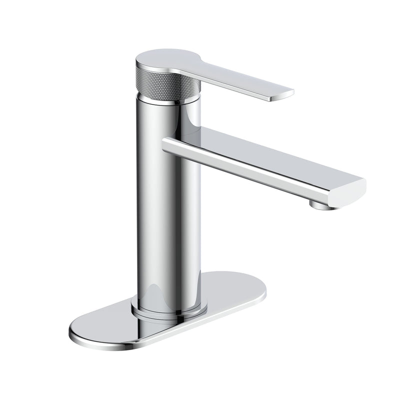 Danze Sia 1-Handle Lavatory Faucet with Knurled Accents, Chrome E5