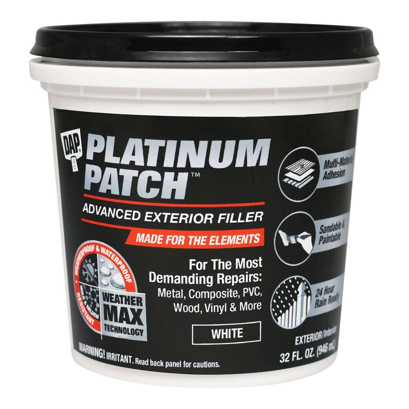 DAP Platinum Patch Advanced Exterior Filler, 946-ml P0