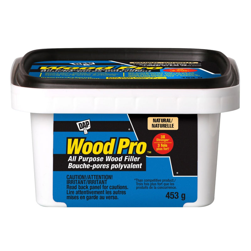 DAP WOODPRO All Purpose Wood Filler, Natural, 453-g Z3