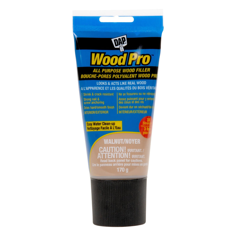 DAP WOODPRO All Purpose Wood Filler, Walnut, 170-g A7