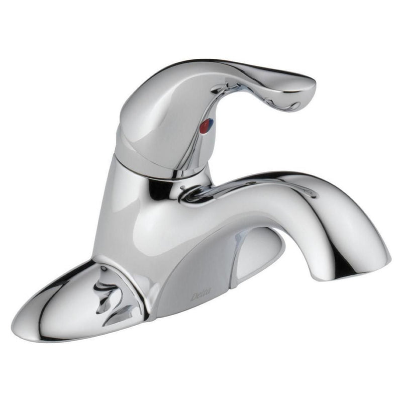 Delta 1-Handle Centerset Lavatory Faucet with Pop-up, Chrome W3