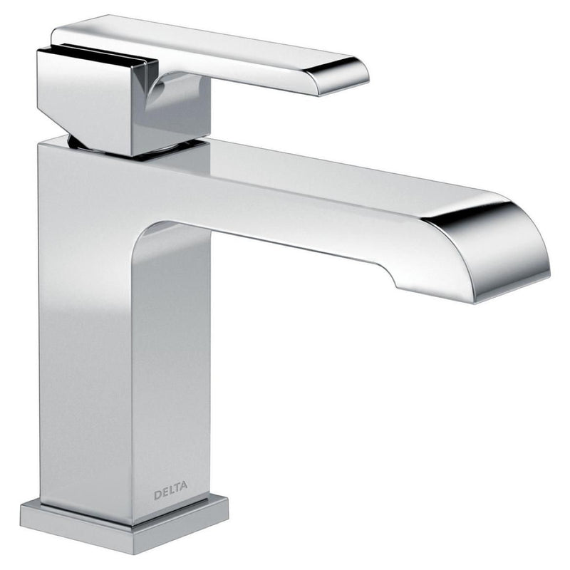 Delta Ara 1-Handle Bathroom Faucet with Metal Pop-Up, Chrome L2