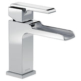 Delta Ara 1-Handle Channel Bathroom Faucet with Metal Pop-Up, Chrome