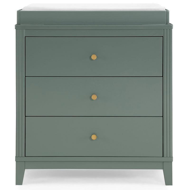 Delta Eloise 3-Drawer Dresser with Changing Top, Grassy Glen Q1