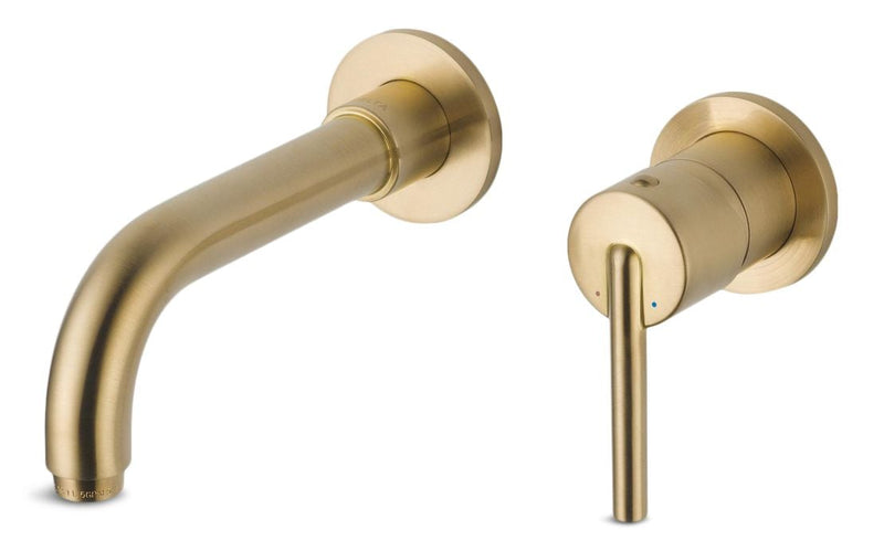 Delta Trinsic 1-H Wall-Mount Lav Faucet Trim, Champagne Bronze D3