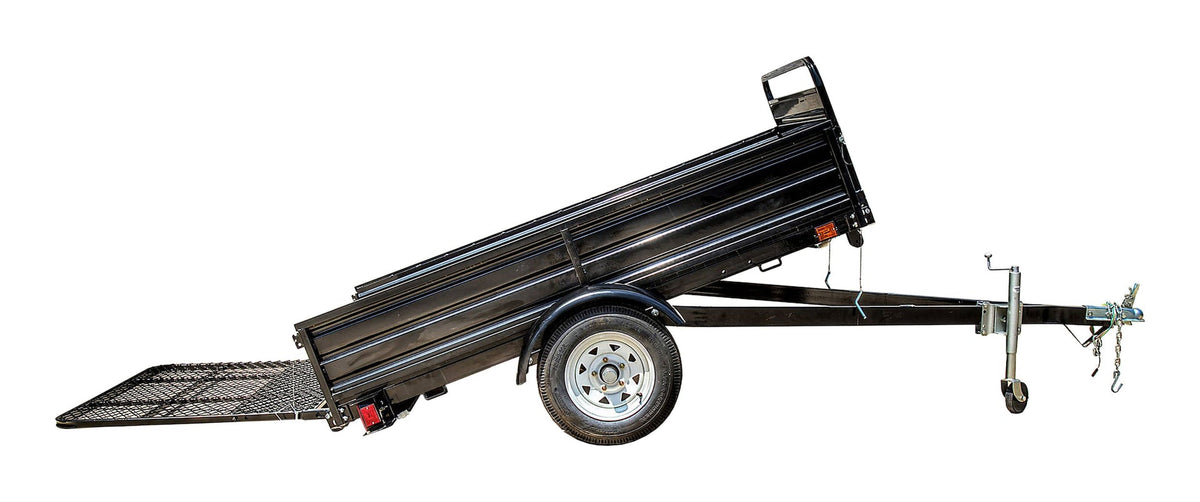 Detail K2 Mighty 5x7 Multi-Utility Boxed Trailer with Drop Down Gate