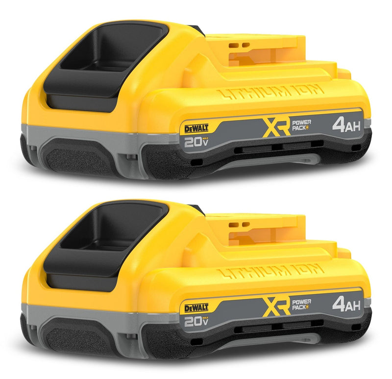 DEWALT 20V MAX XR 4Ah Powerpack Battery with LED Indicator, 2-pk U6