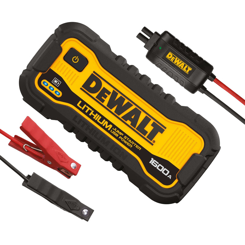 DEWALT DXAELJ16 Lithium Booster Pack/Jump Starter with USB Power Bank, 1600A R0