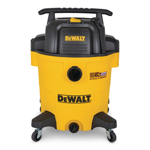 DEWALT DXV12P-QT 5.5 HP Peak Stealthsonic Quiet Wet/Dry Vacuum, 45-L S8