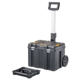 Dewalt TSTAK Deep Box on Wheels with Telescopic Handle