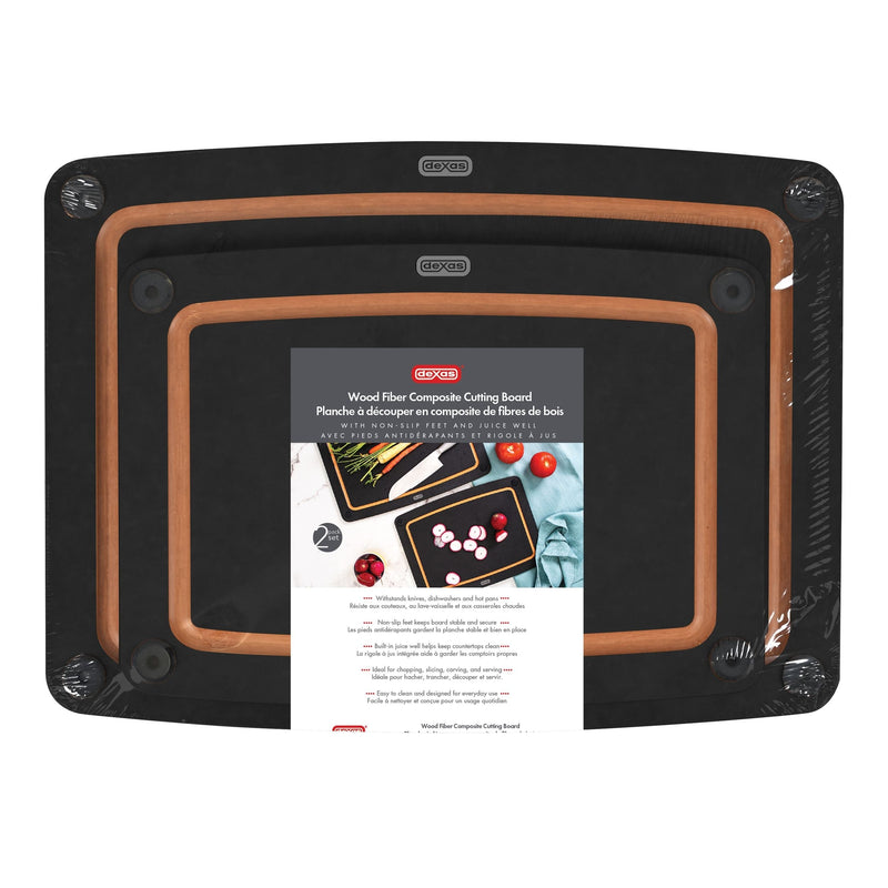 DEXAS 2PC COMPOSITE CUTTING BOARD SET A4