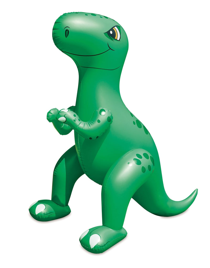 Dinosuar Giant Inflatable Water Sprinkler, Green, 7-ft, Ages 5+, for Beach/Pool Fun Activities R9