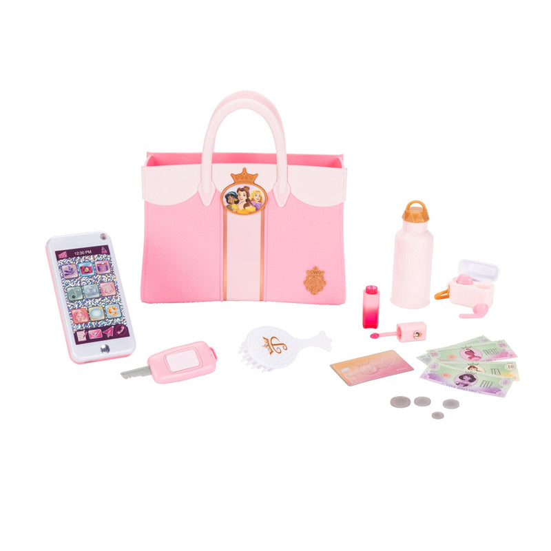 Disney Princess Kids' Style Collection Everyday Essentials Deluxe Tote & Essentials Set for Ages 3+ G7