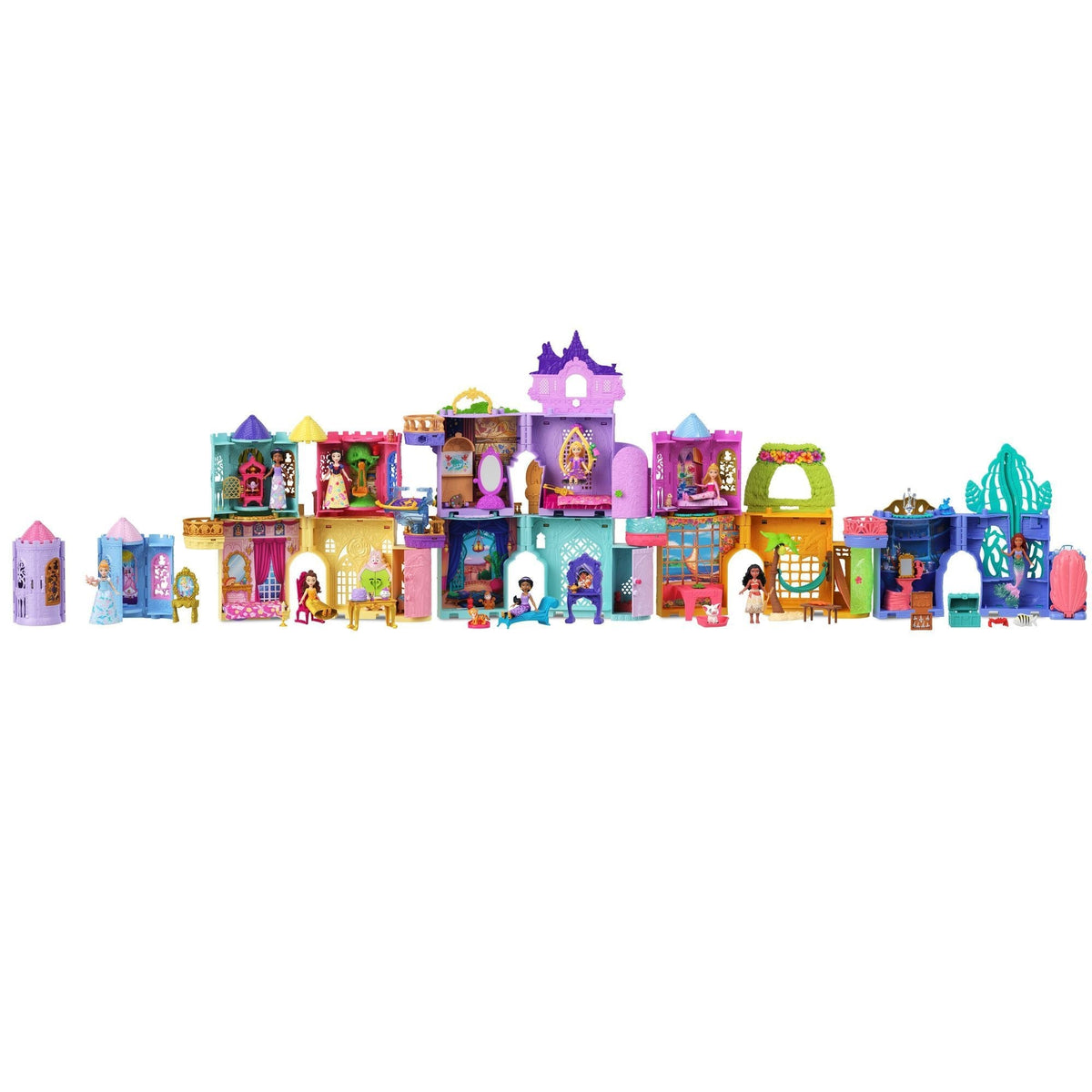 Disney Princess Tower Surprise Princess Stacking Playset for Ages 3+